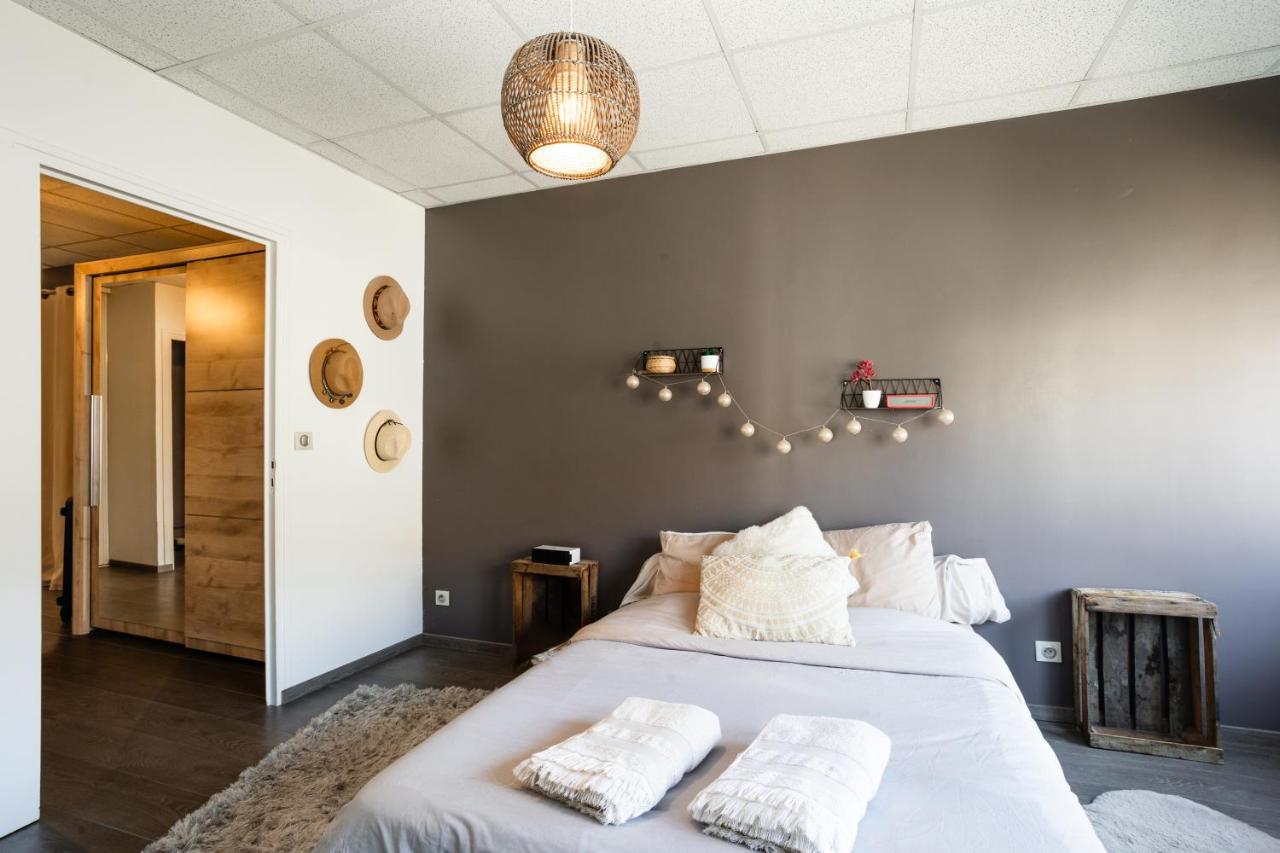 Charmant Logement Villefranche Bagian luar foto